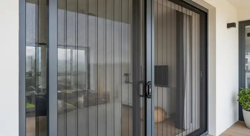 Gölbaşı Bölgesi Cam Balkon Sistemlerine Tam Uyumlu Plise Sineklik Çözümü