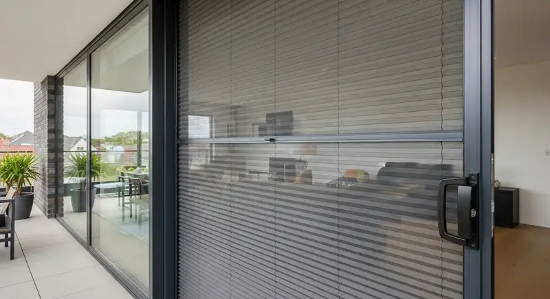 Gölbaşı Genelindeki Siteler İçin Cam Balkon Sistemine Entegre Sineklikler thumb